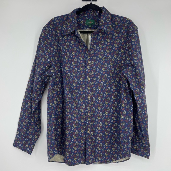 J. Crew Other - J.Crew Vintage twill shirt in print
Item BK021 Paisley